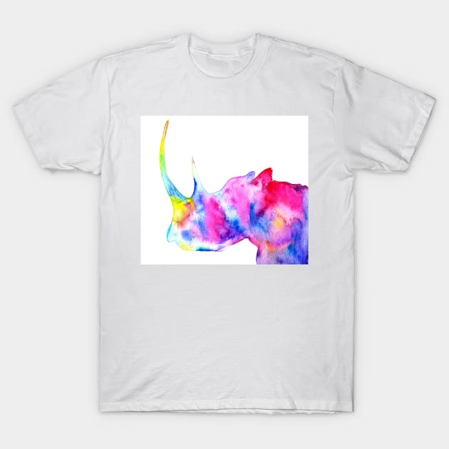 Rhinoceros T-Shirt by Luba_Ost